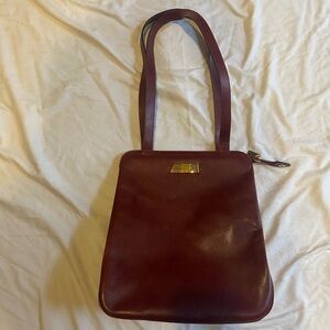 Burgundy Nina Ricci purse